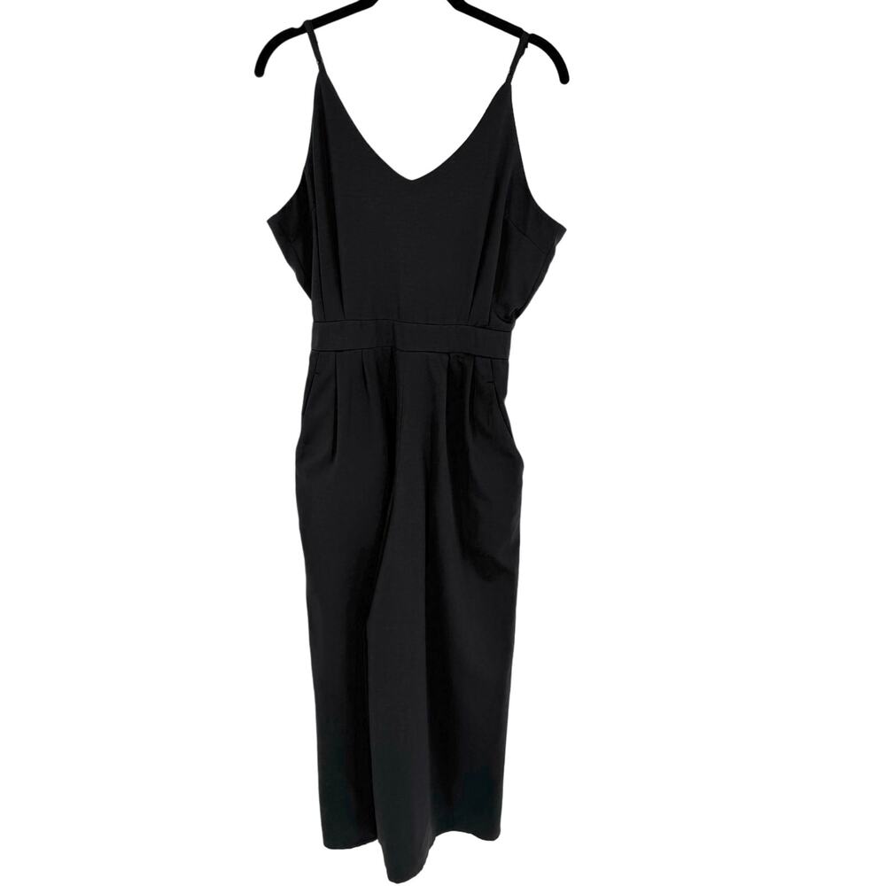 Moussy Jumpsuit Satin Black Size Small